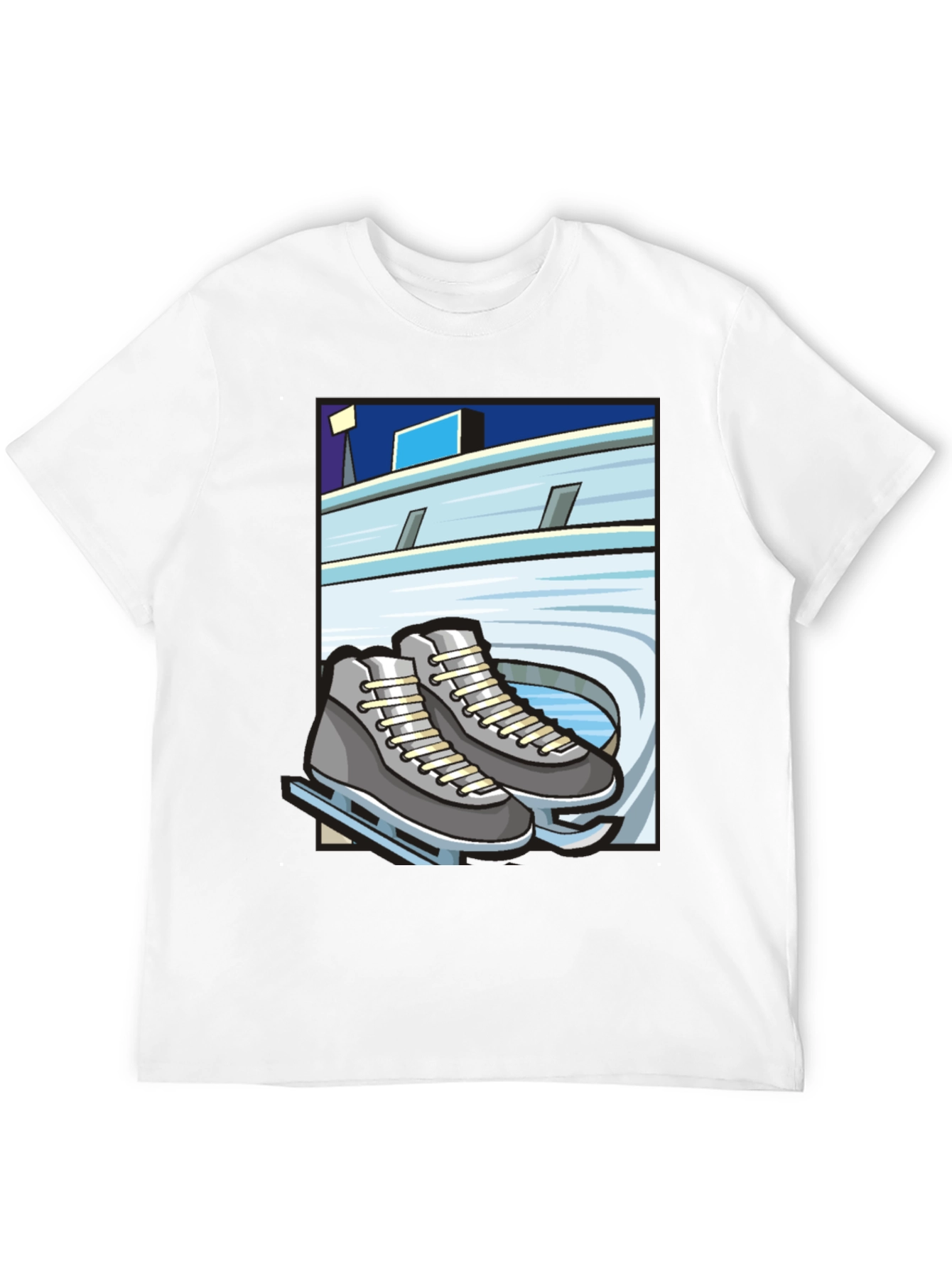 Ice Skates Graphic Tee