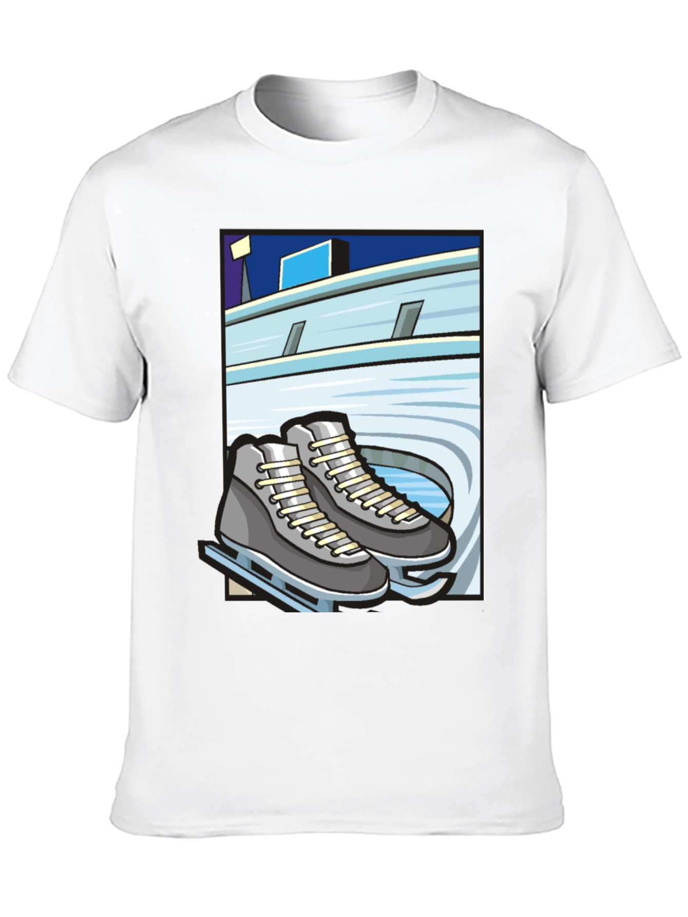 Ice Skates Graphic Tee