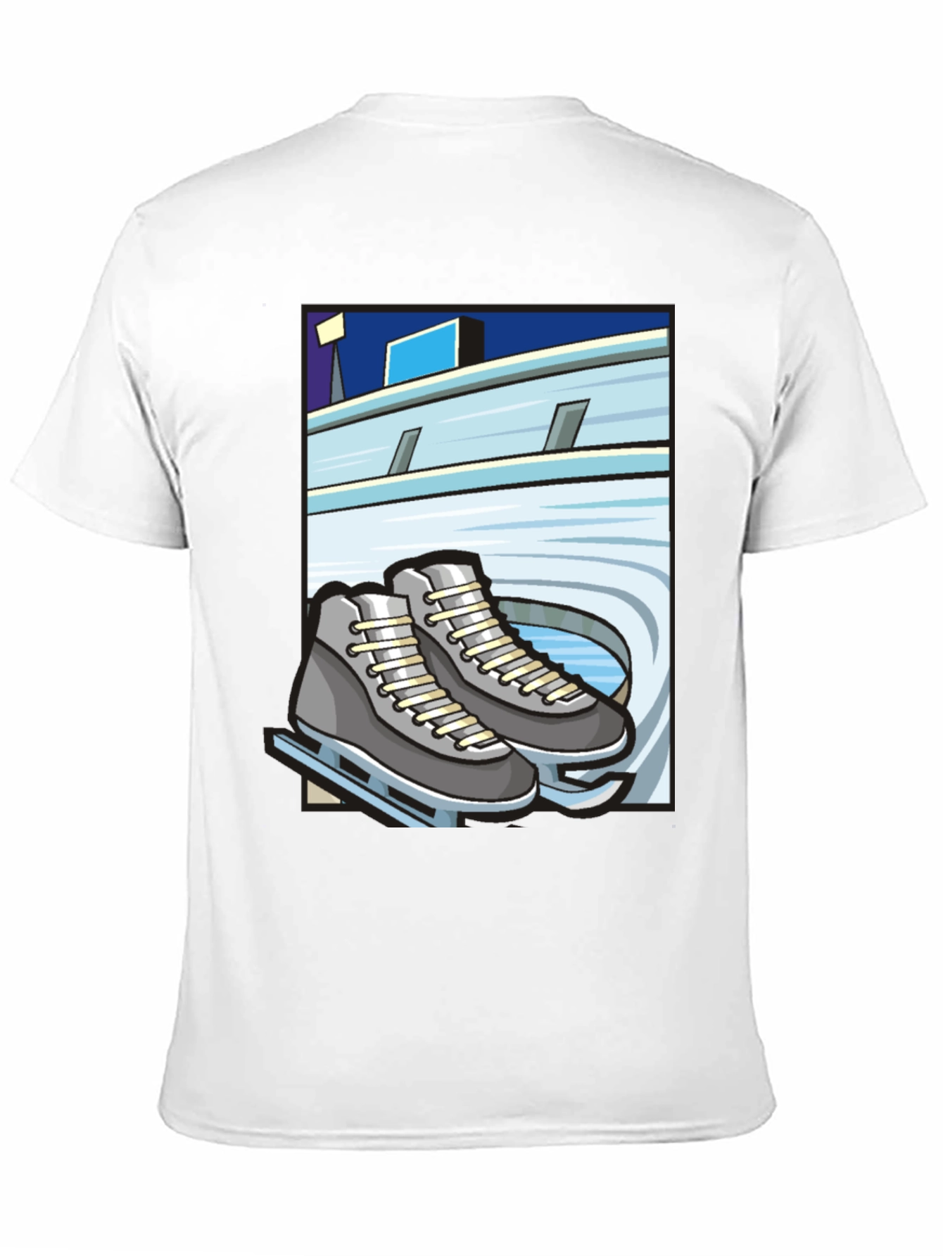 Ice Skates Graphic Tee