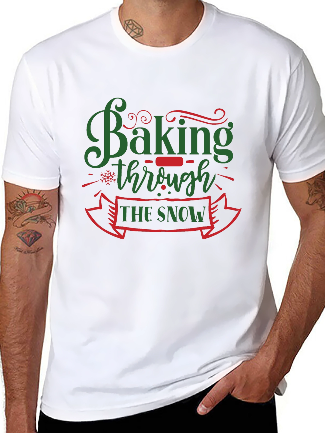Baking Through The Snow Holiday T-Shirt