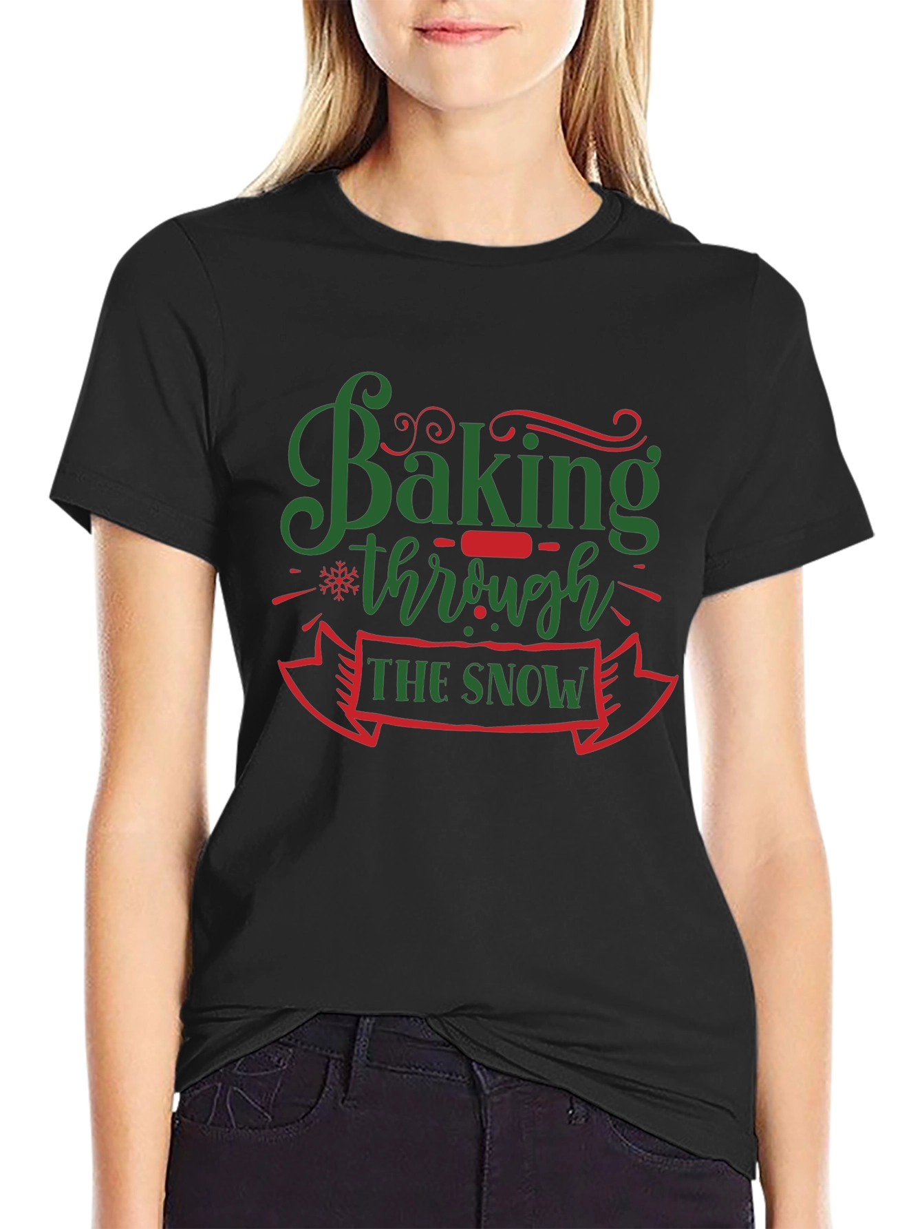 Baking Through The Snow Holiday T-Shirt
