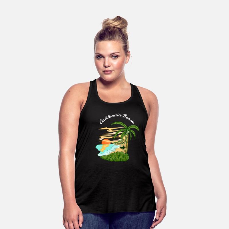 Beach Surfing Island Beach Palm Trees Summer 1