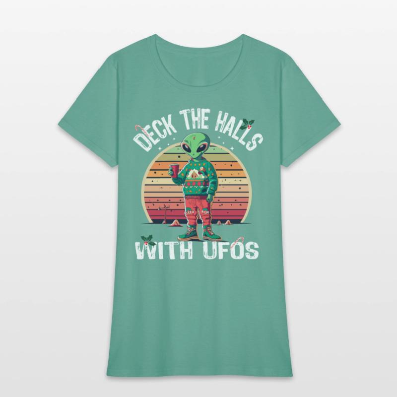 Beam Me Up Santa Claus Alien Christmas Ufo Coffee