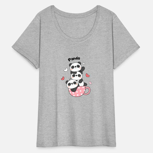 Bear And Panda Couple Classic T-Shirt
