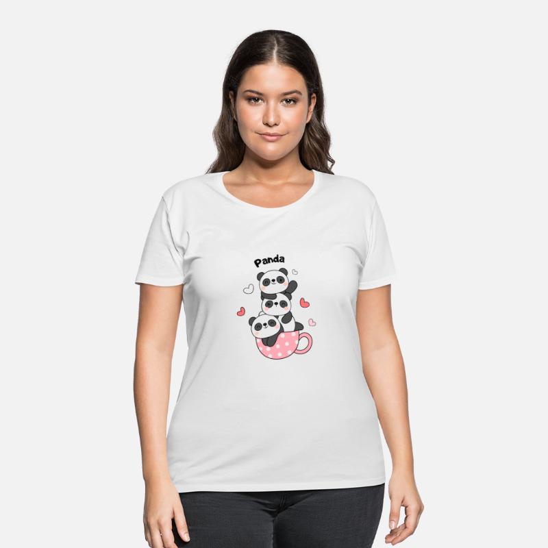Bear And Panda Couple Classic T-Shirt