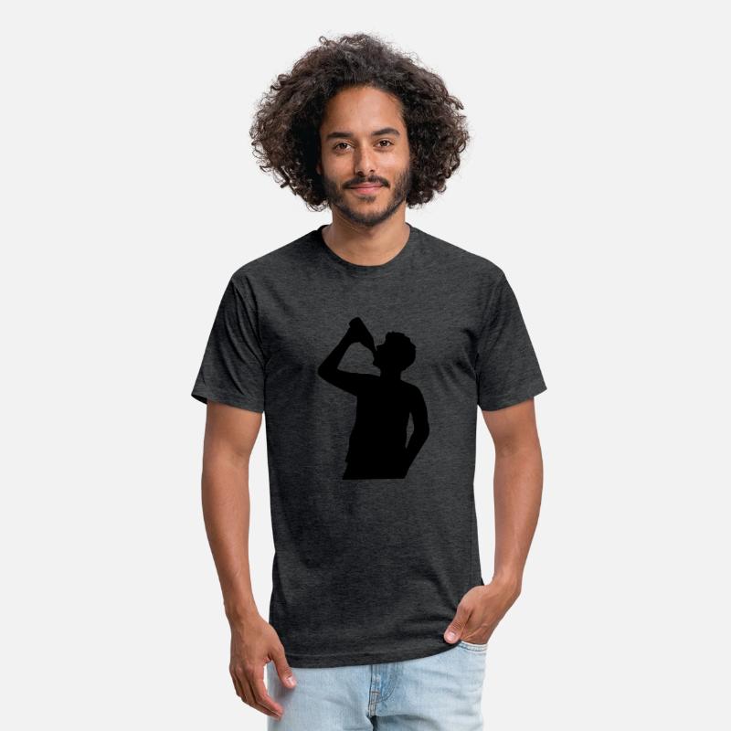 beer drink man silhouette