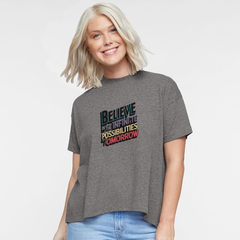 Believe in Infinite Tomorrow Possibilities Art