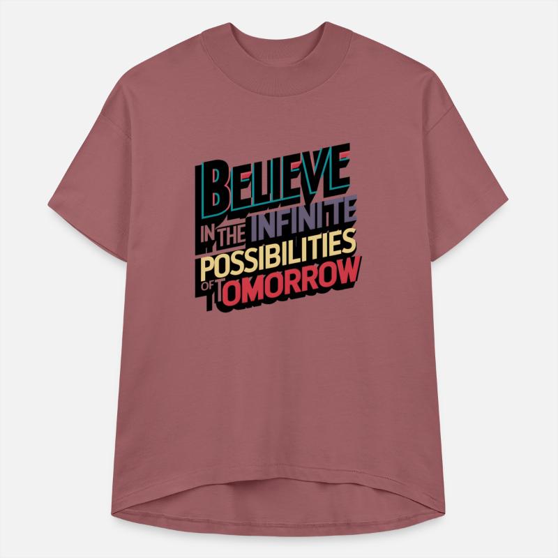 Believe in Infinite Tomorrow Possibilities Art