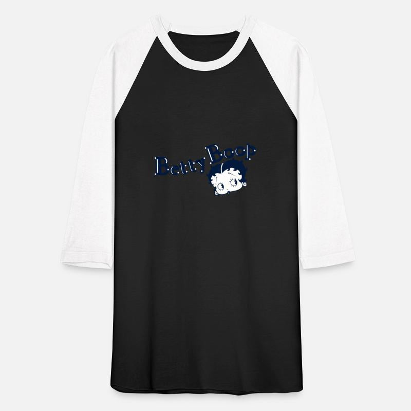 Betty Boop Head Retro Character Long-Sleeve T-Shir