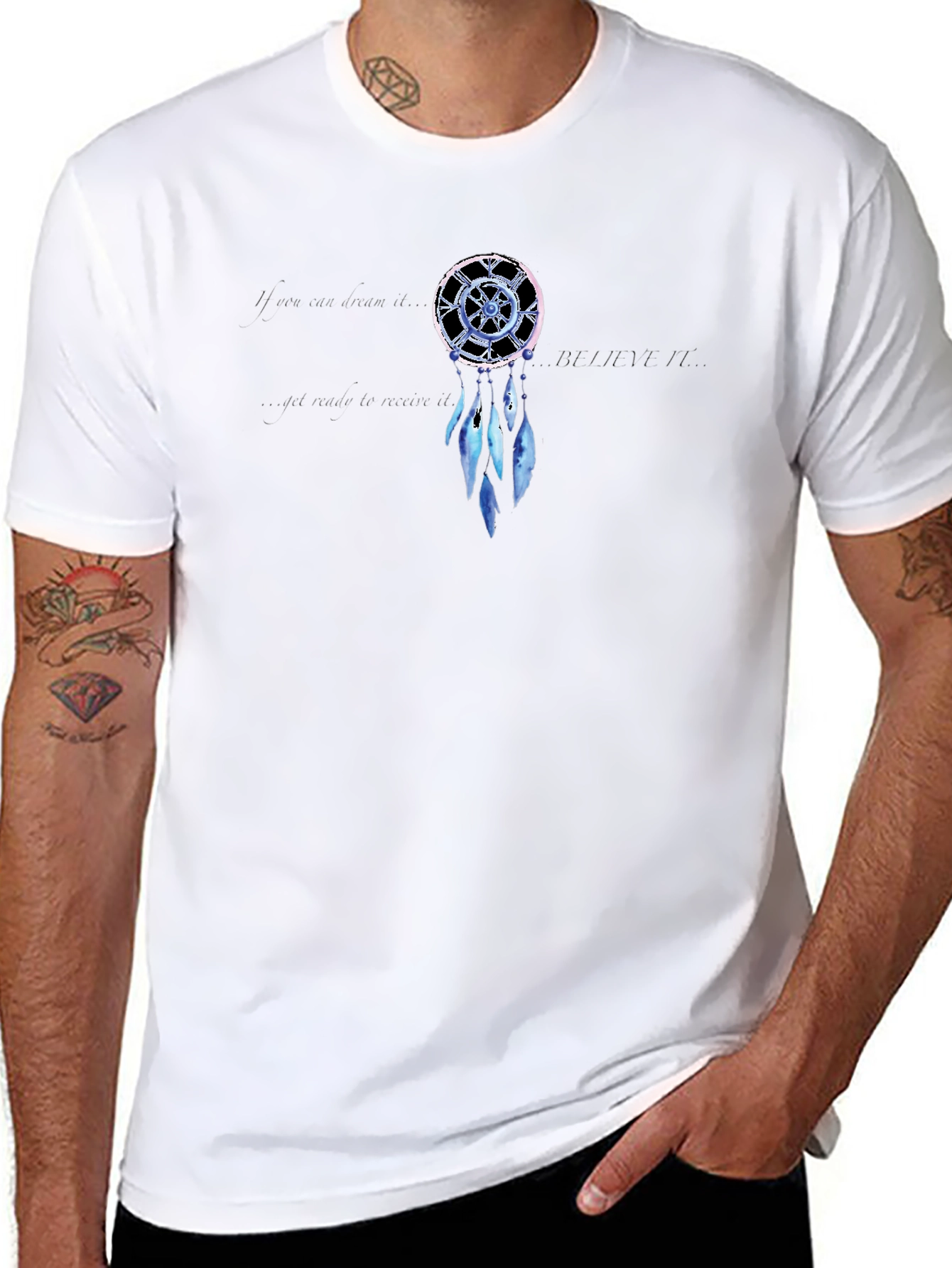 Dreamcatcher Believe Graphic T-Shirt