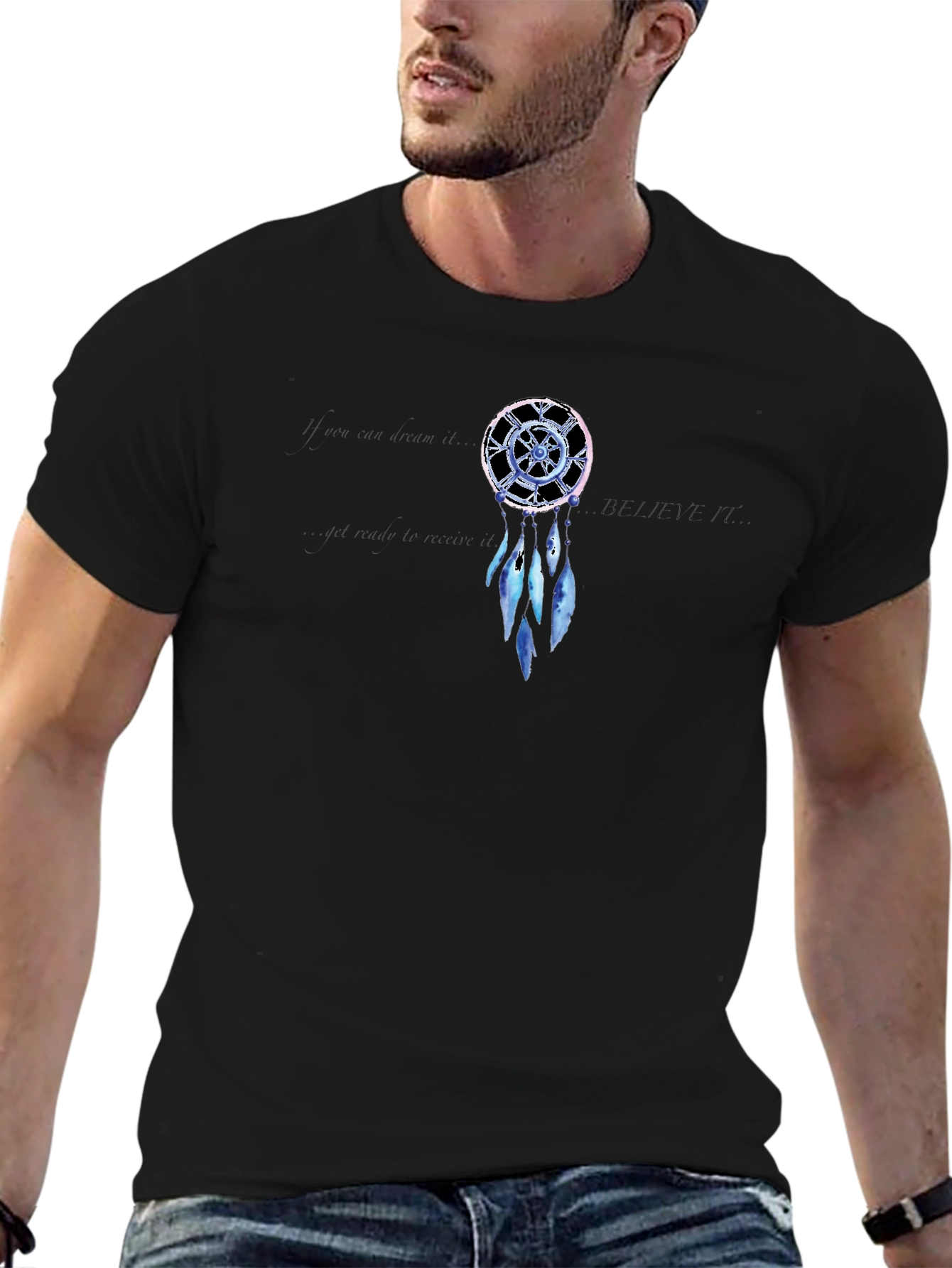 Dreamcatcher Believe Graphic T-Shirt