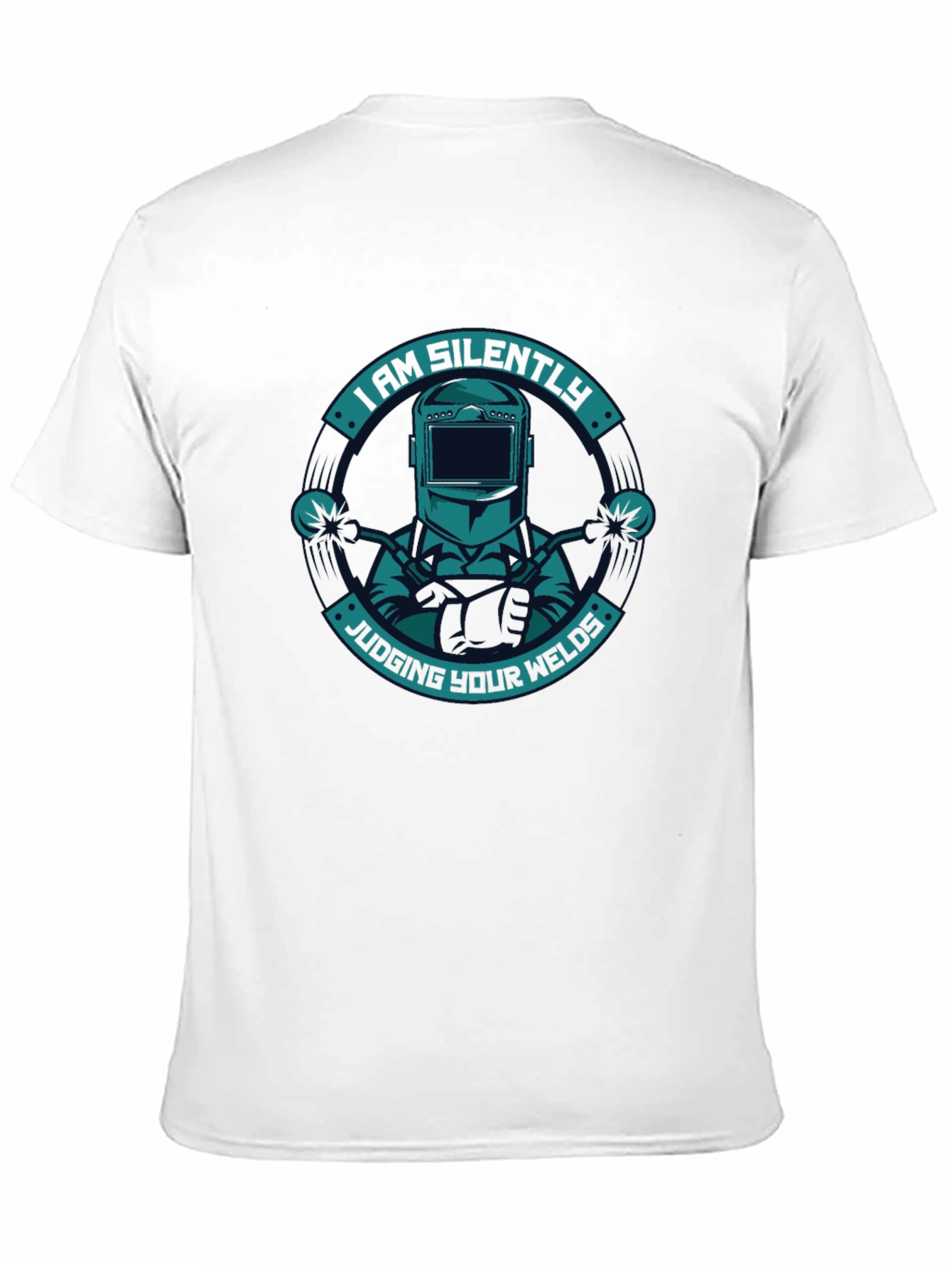 Welders Humor T-Shirt - Judging Your Welds