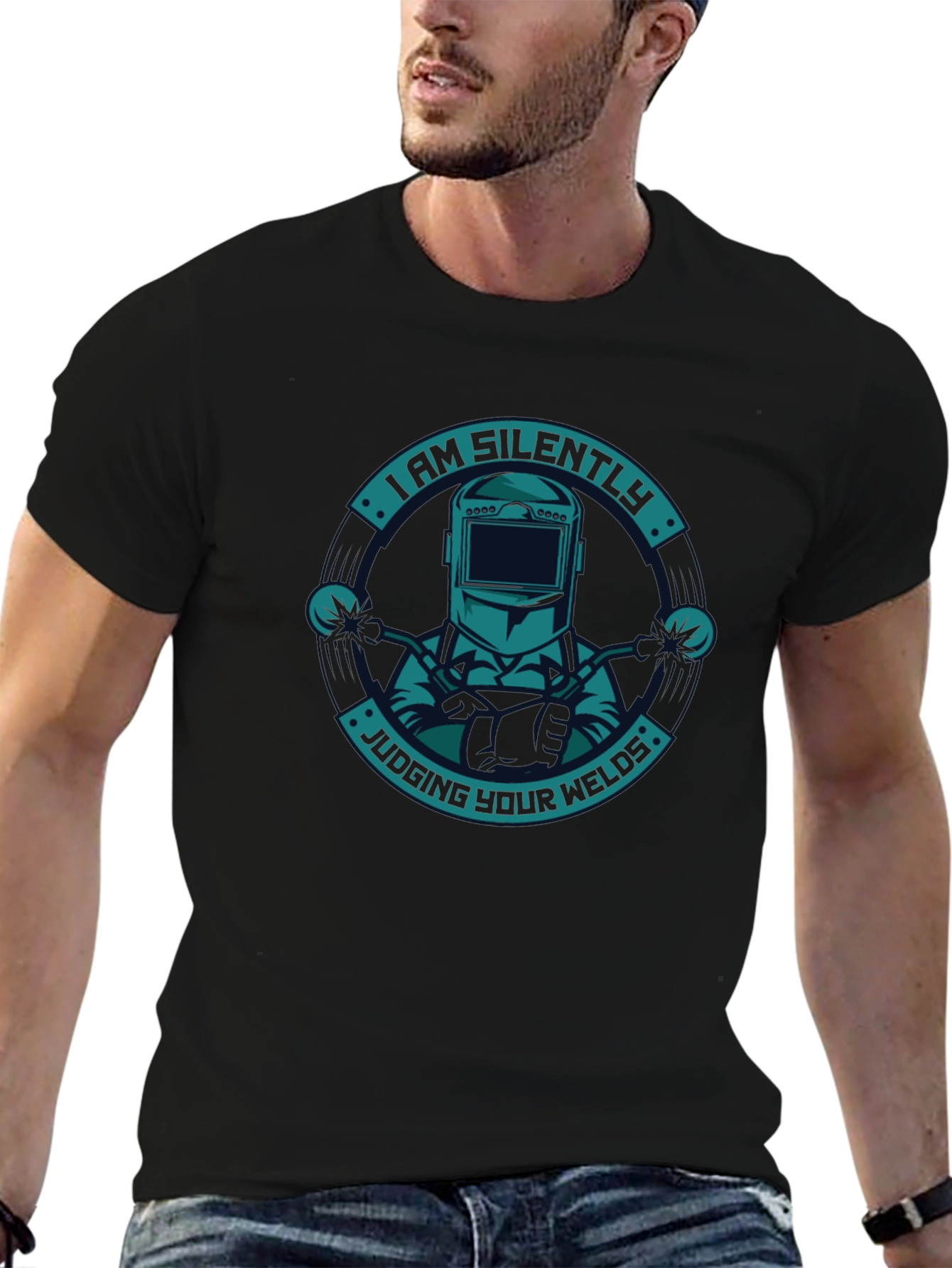 Welders Humor T-Shirt - Judging Your Welds