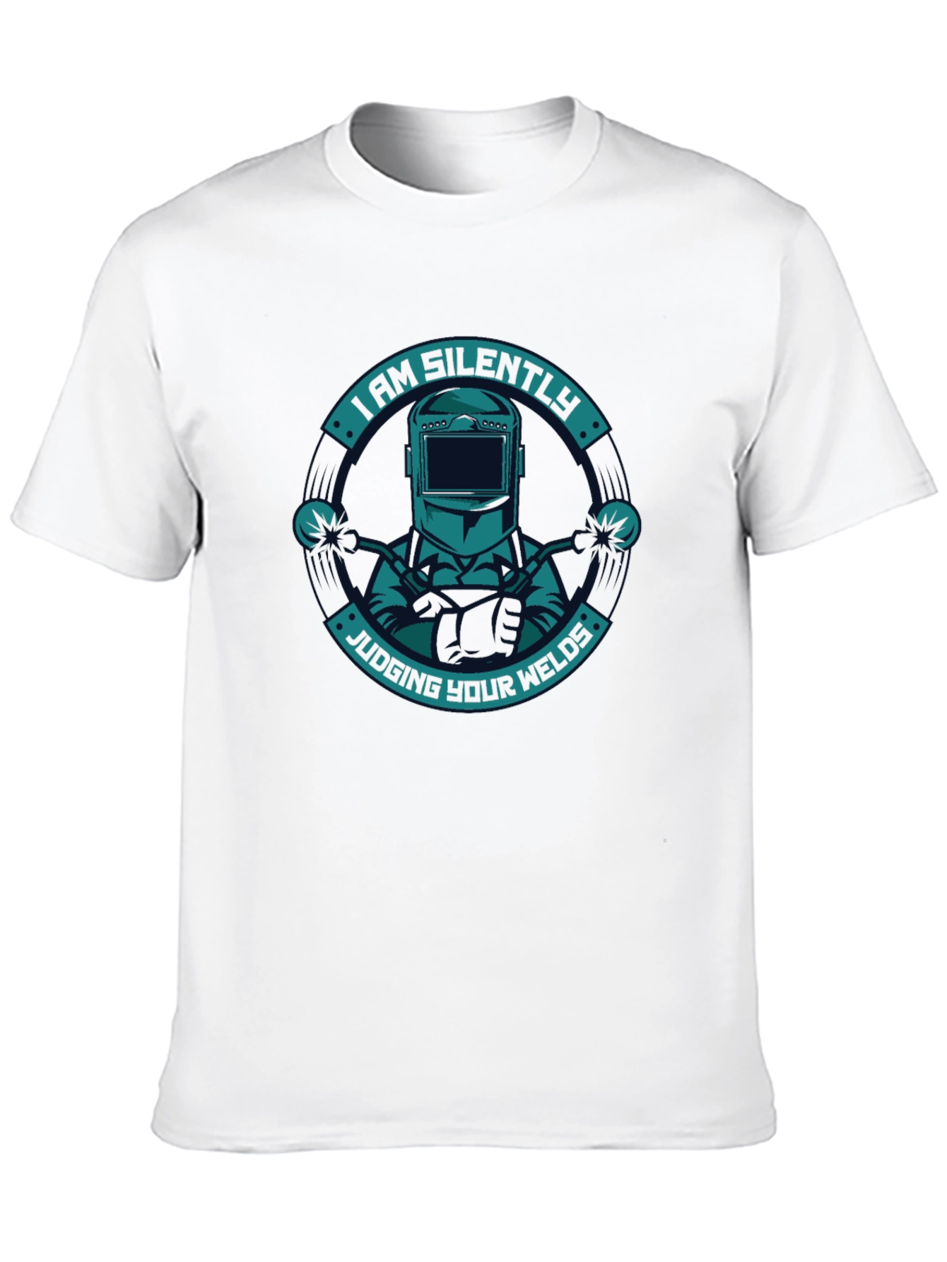 Welders Humor T-Shirt - Judging Your Welds