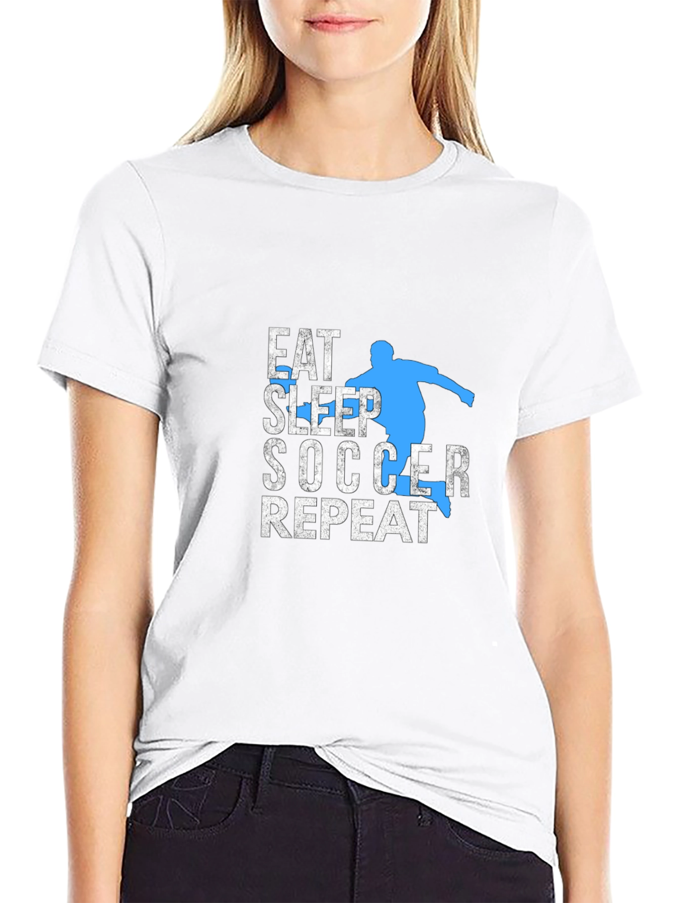 Eat Sleep Soccer Repeat T-Shirt