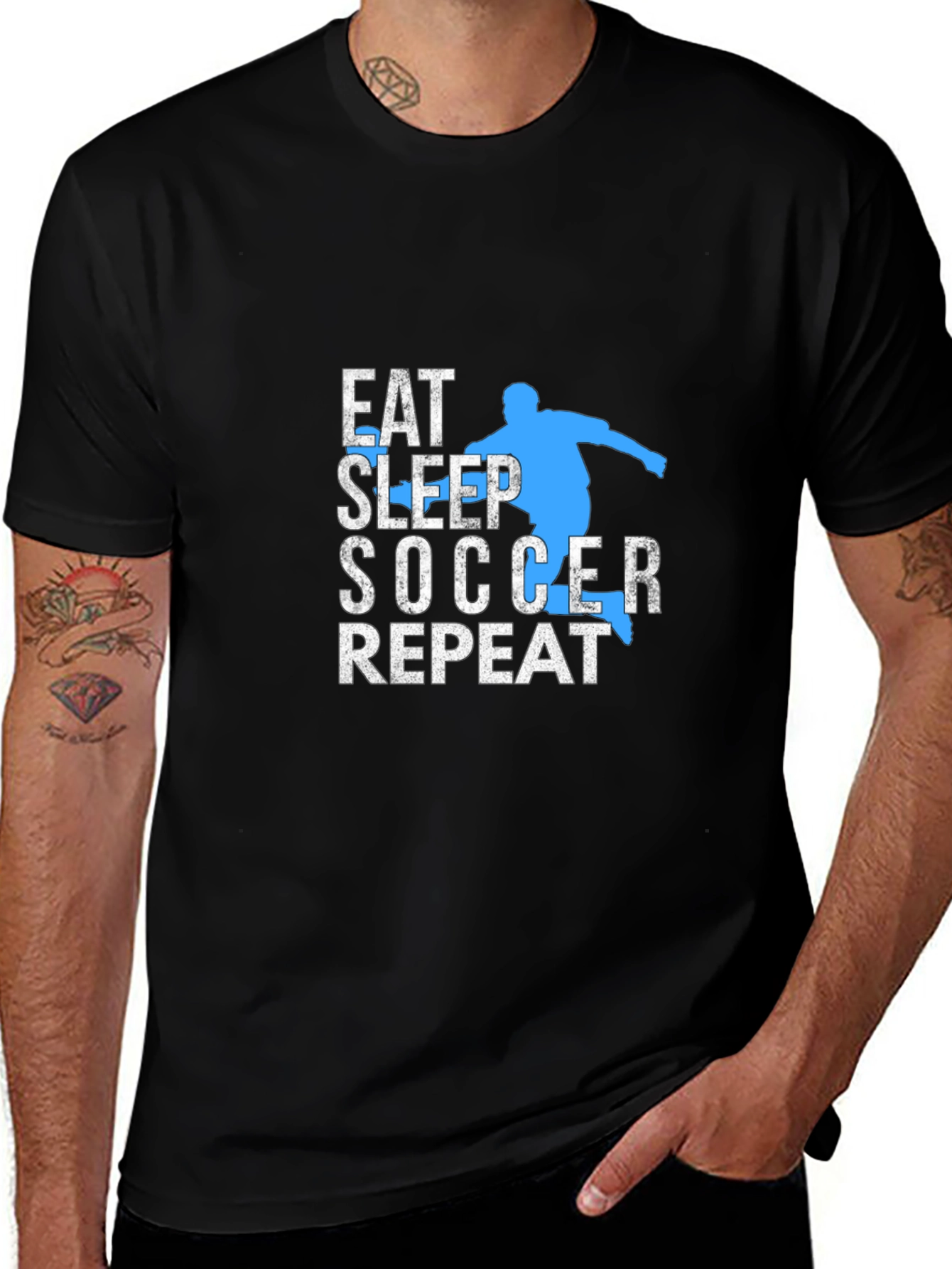 Eat Sleep Soccer Repeat T-Shirt