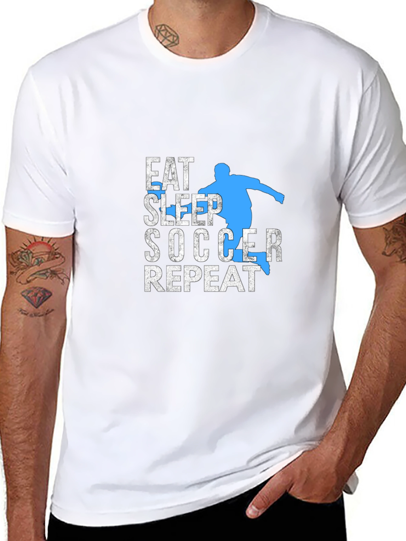 Eat Sleep Soccer Repeat T-Shirt