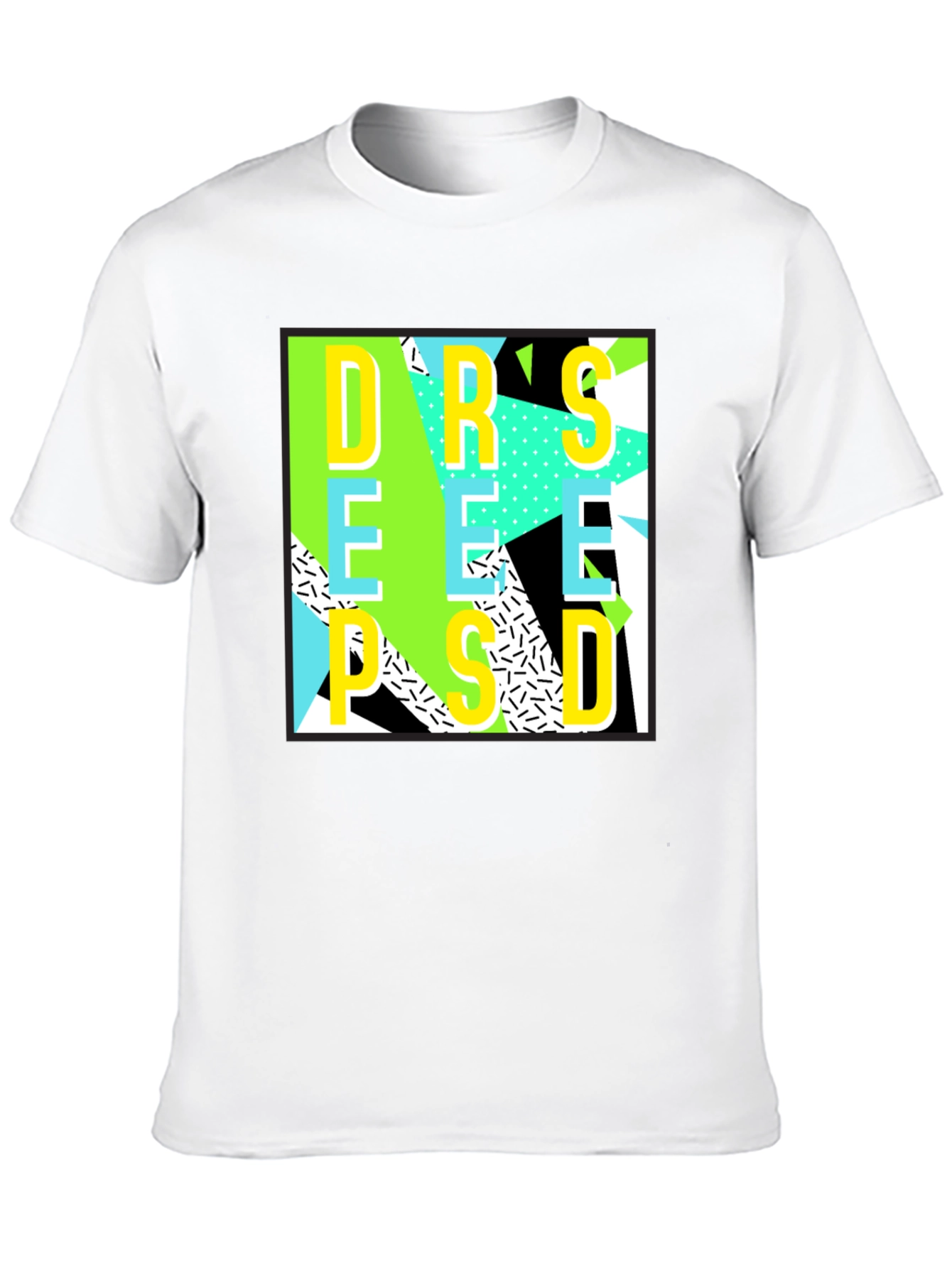 Retro Graphic T-Shirt - Bold 80s Style