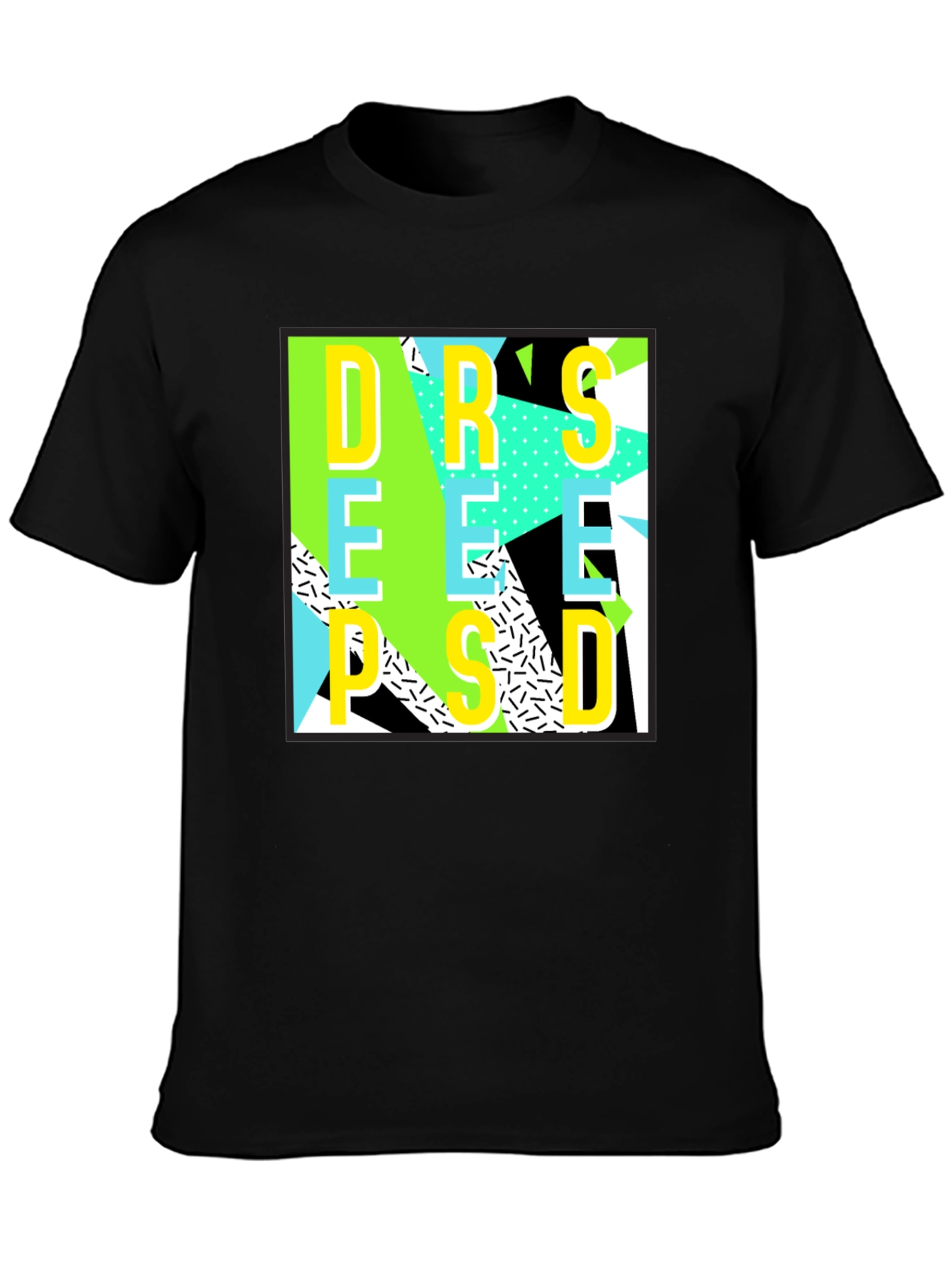 Retro Graphic T-Shirt - Bold 80s Style