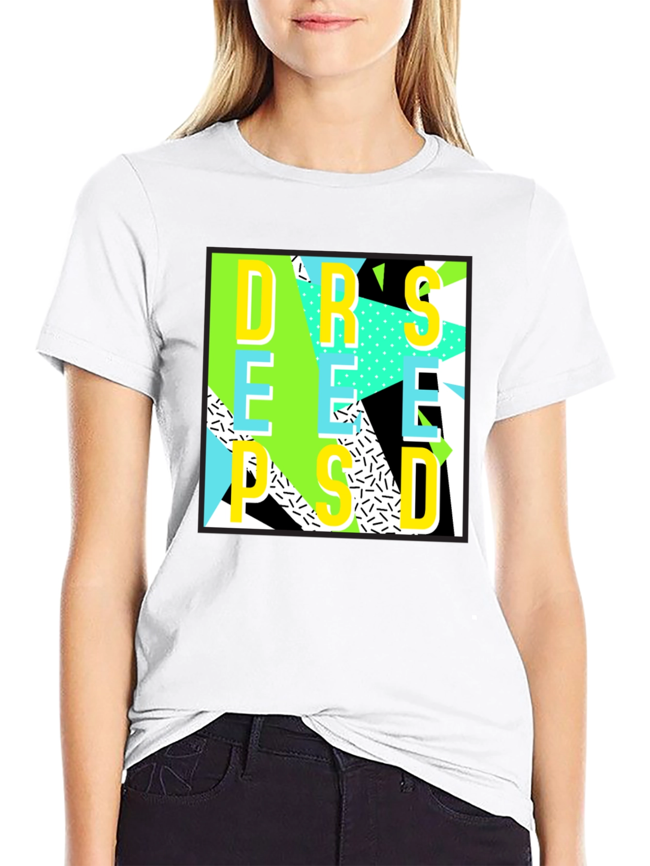 Retro Graphic T-Shirt - Bold 80s Style