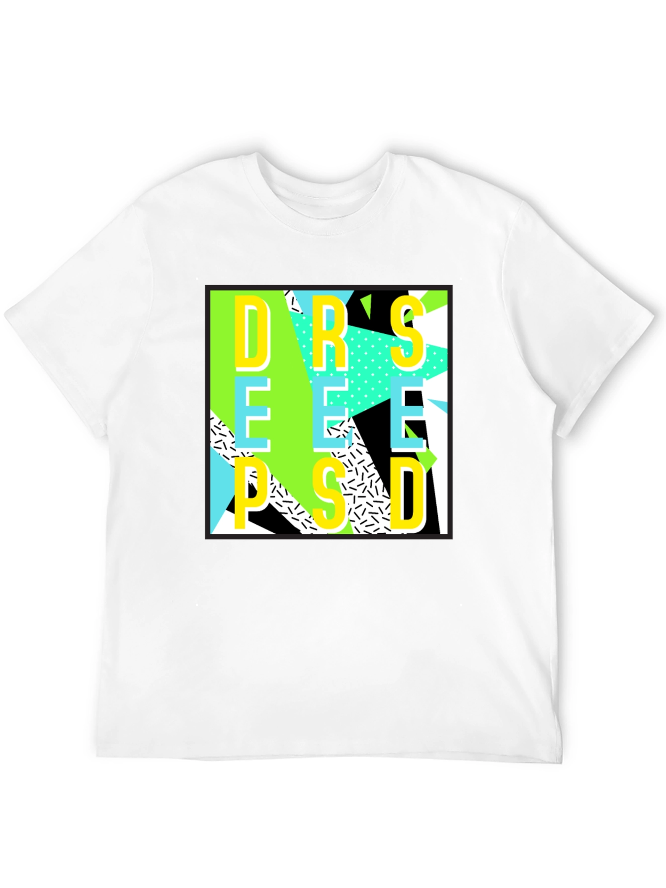 Retro Graphic T-Shirt - Bold 80s Style