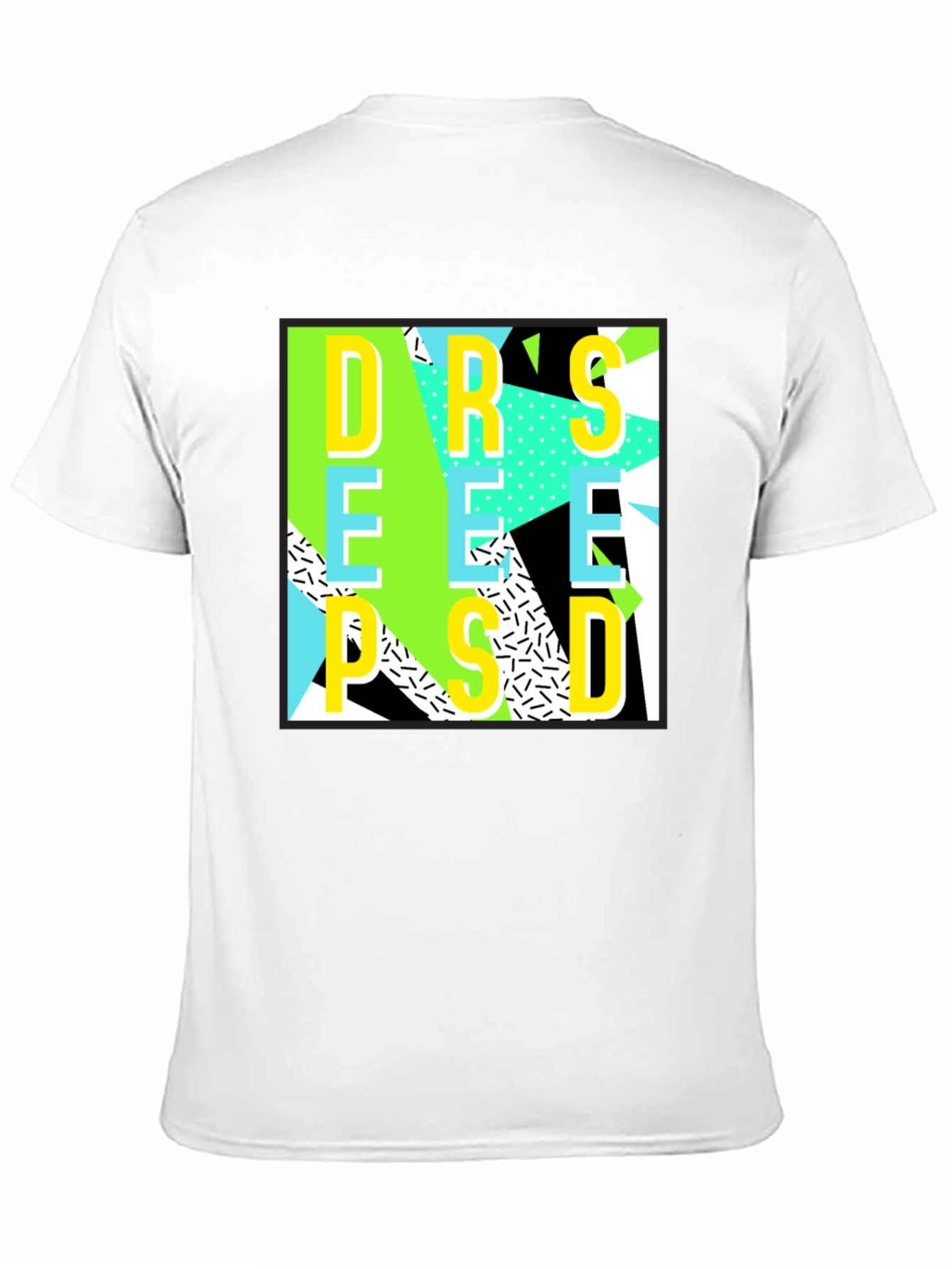 Retro Graphic T-Shirt - Bold 80s Style