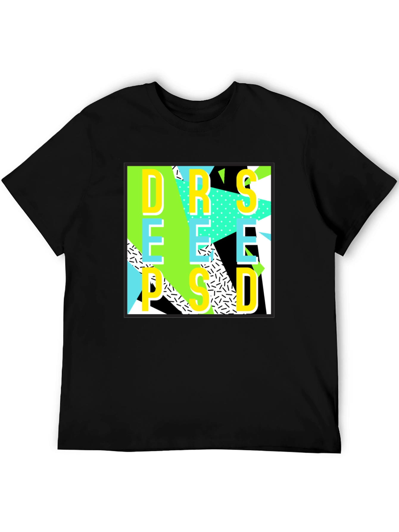 Retro Graphic T-Shirt - Bold 80s Style