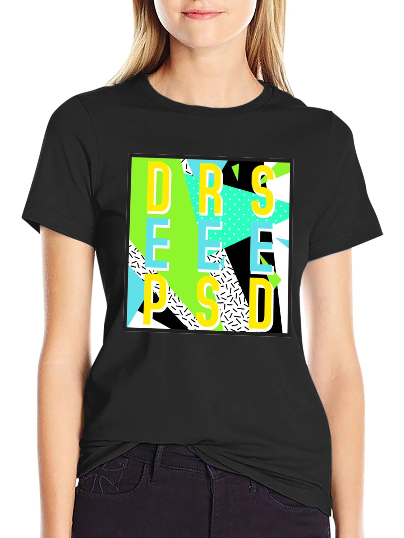 Retro Graphic T-Shirt - Bold 80s Style