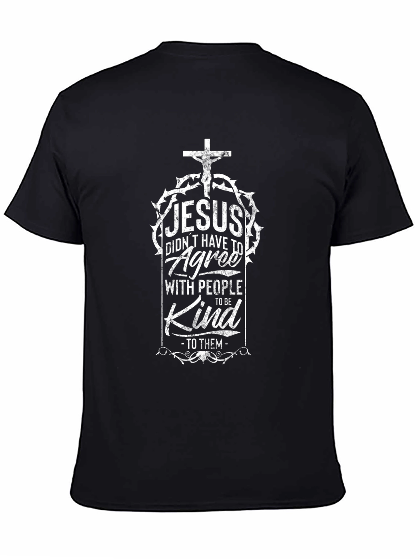Jesus Kindness Graphic Tee - Black