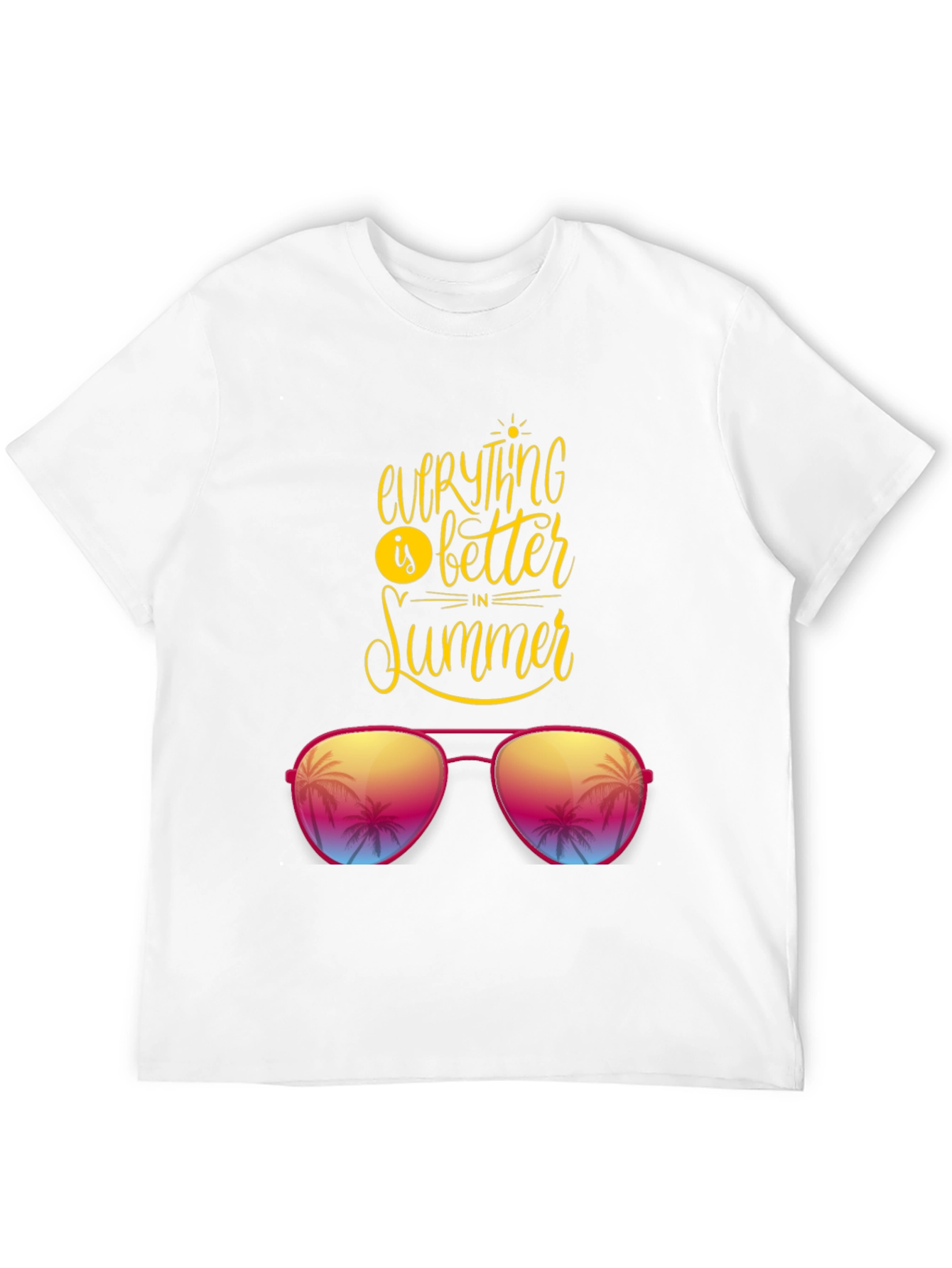 Summer Vibes Graphic T-Shirt - Everything is Better