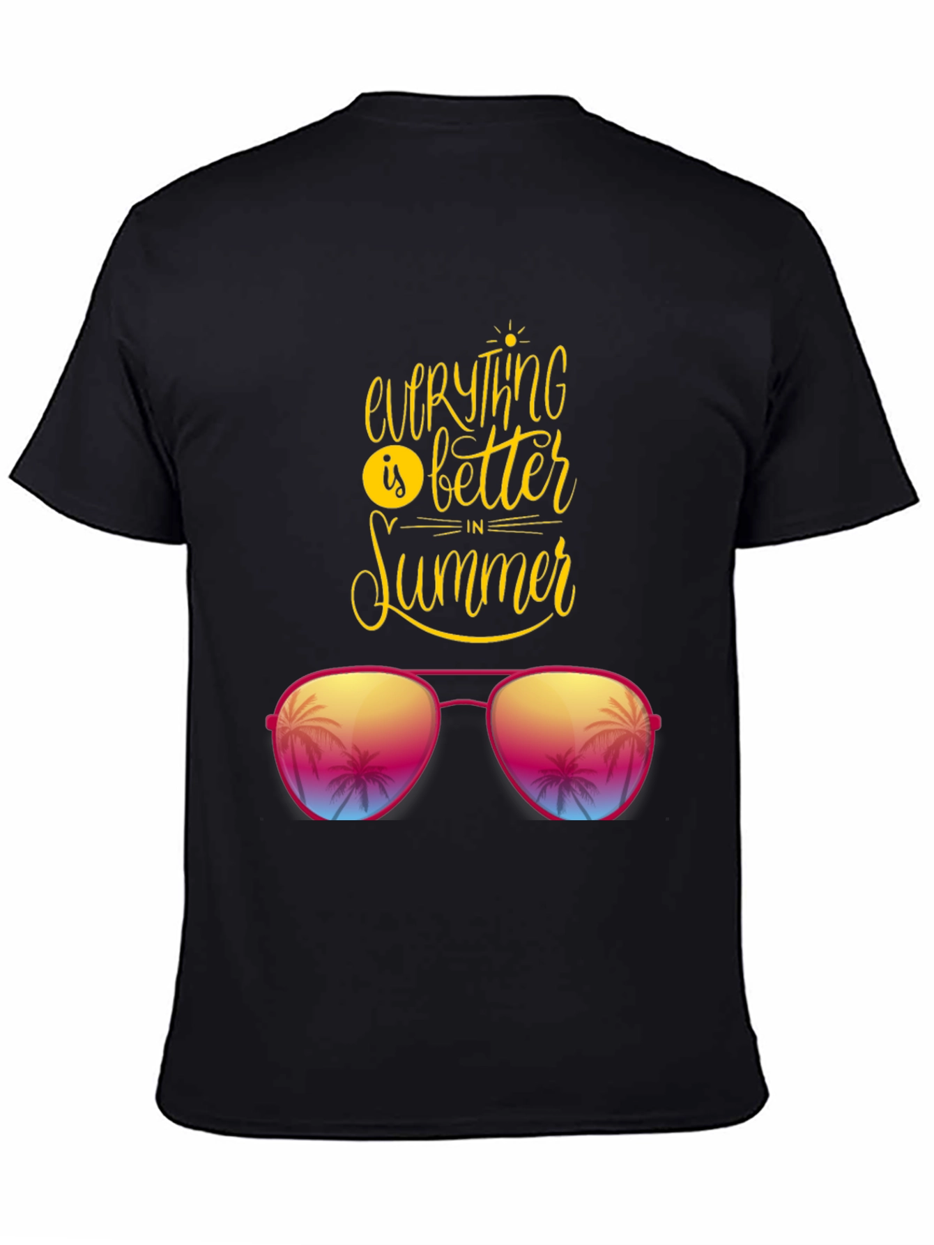 Summer Vibes Graphic T-Shirt - Everything is Better