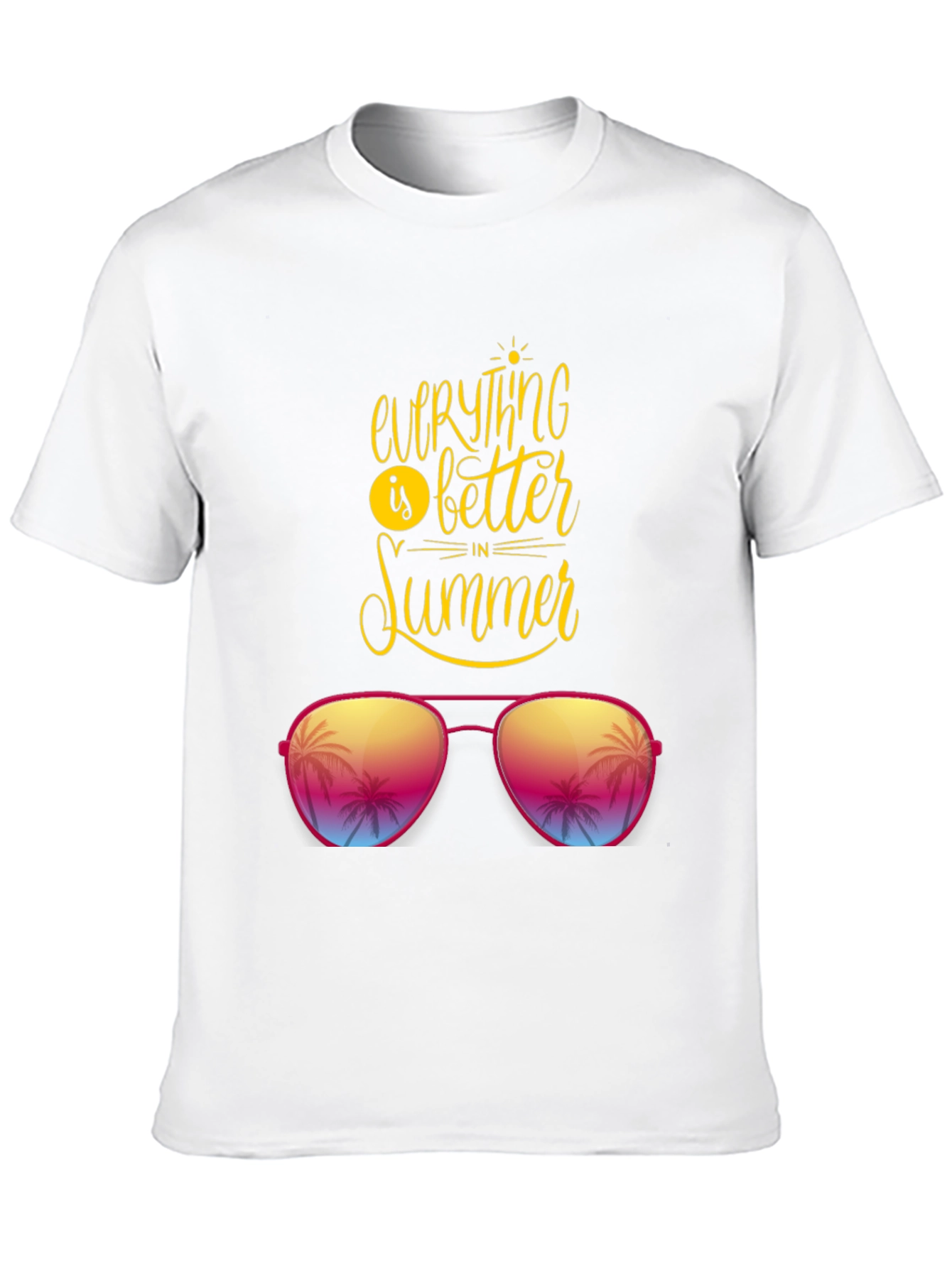 Summer Vibes Graphic T-Shirt - Everything is Better