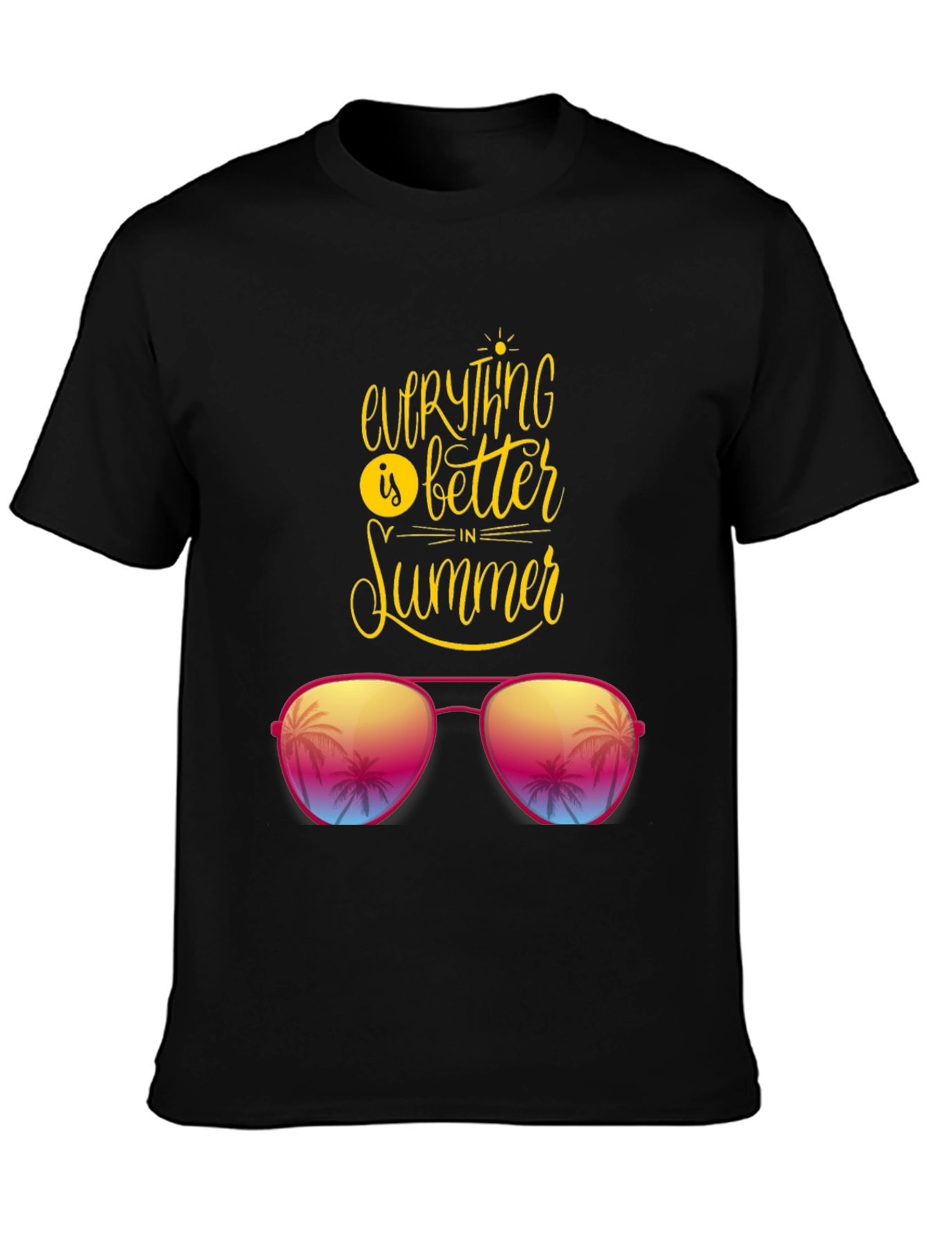 Summer Vibes Graphic T-Shirt - Everything is Better