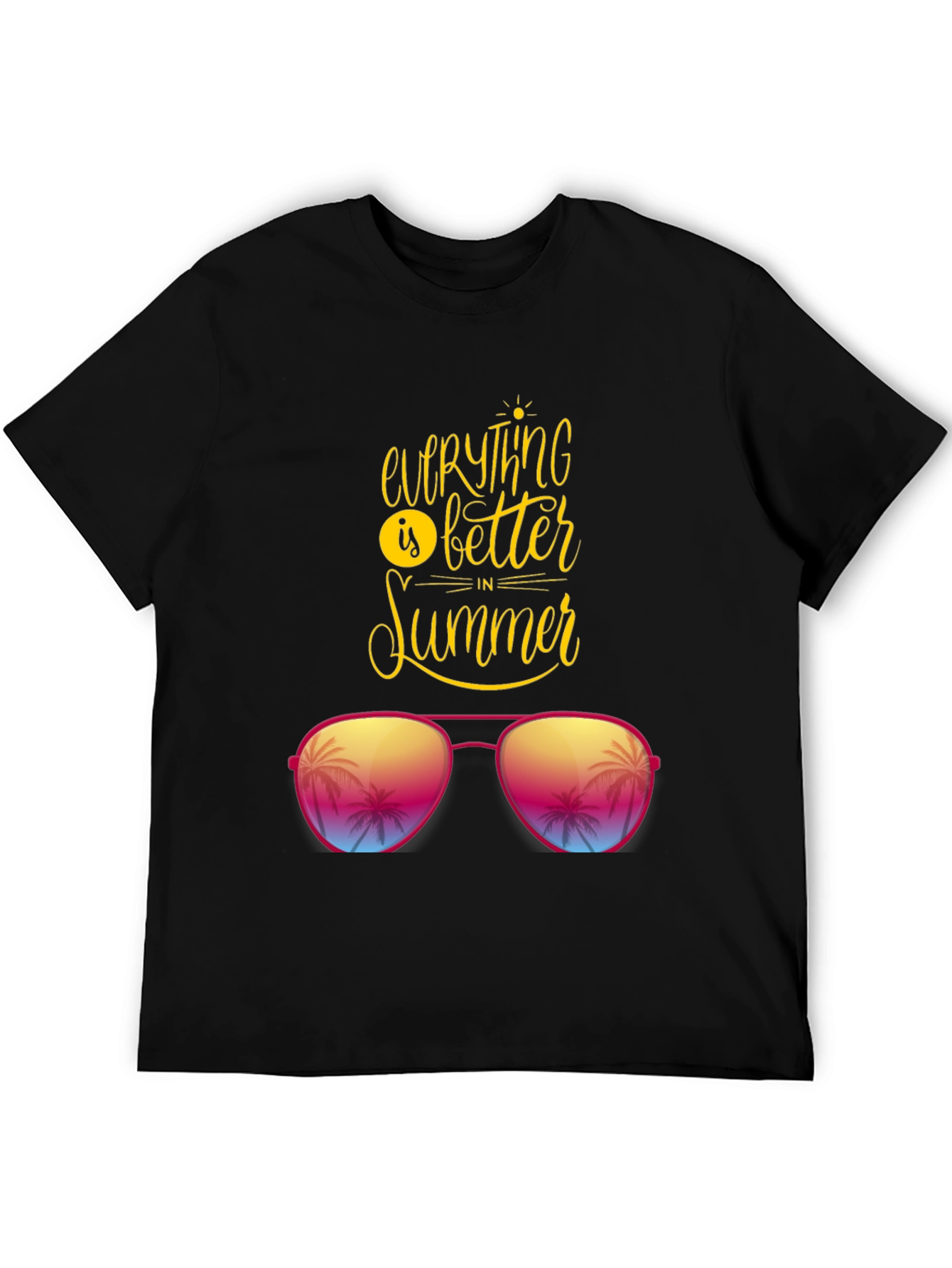 Summer Vibes Graphic T-Shirt - Everything is Better