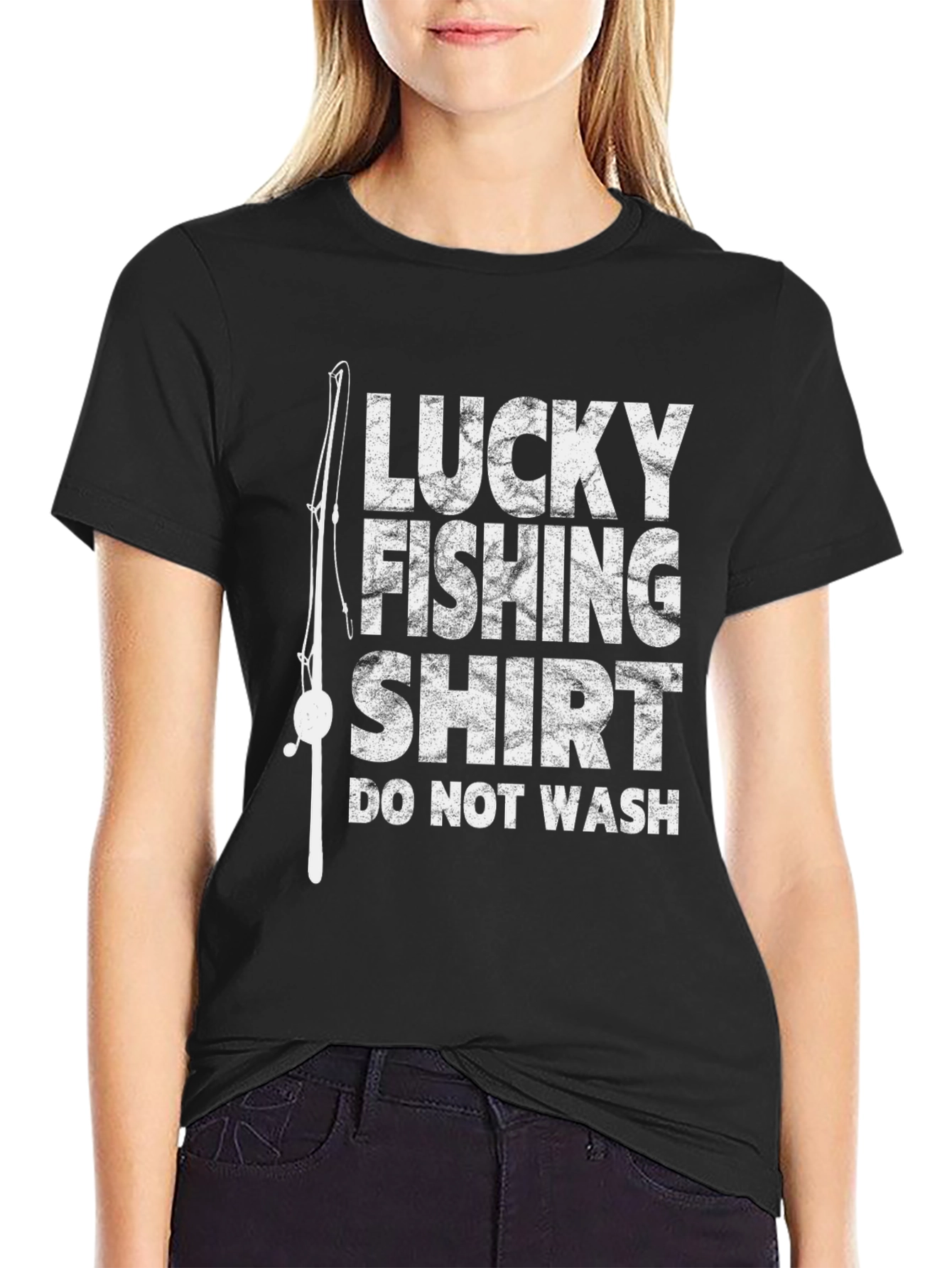 Lucky Fishing Shirt - Mens Graphic Tee