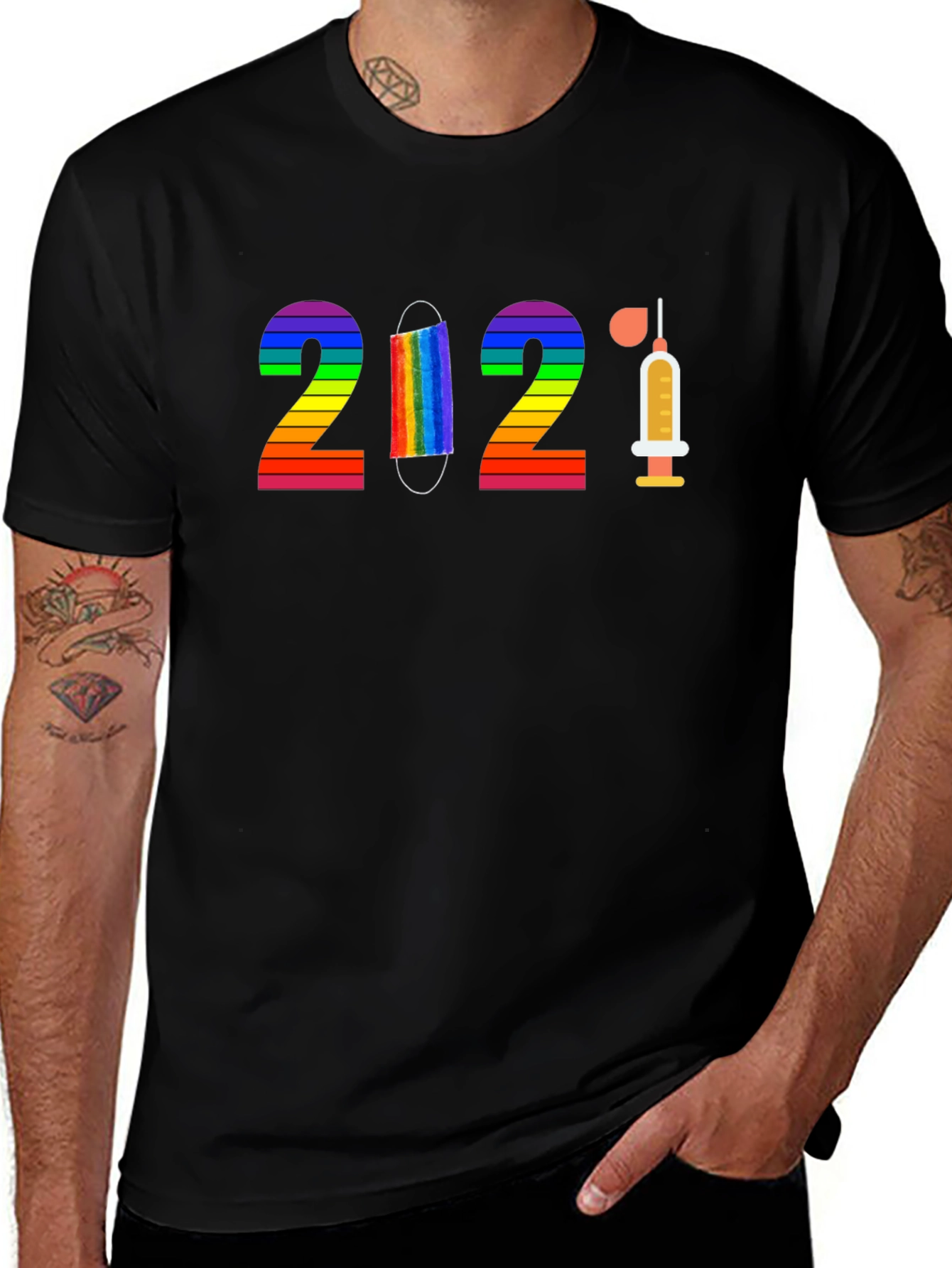 2021 Pride Vaccine Tee