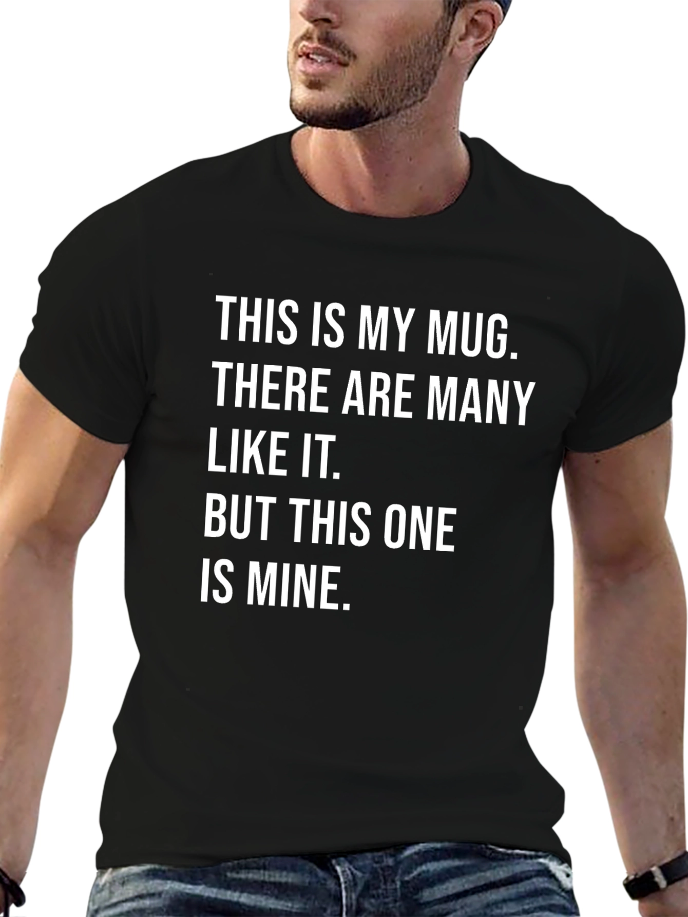 Mug Lovers Tee: This Is My Mug Graphic T-Shirt