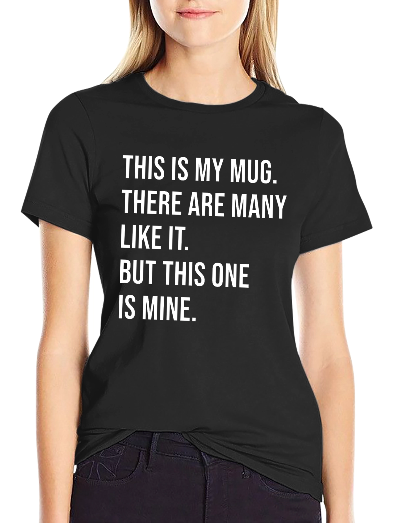 Mug Lovers Tee: This Is My Mug Graphic T-Shirt