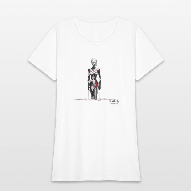 Black and White Drip