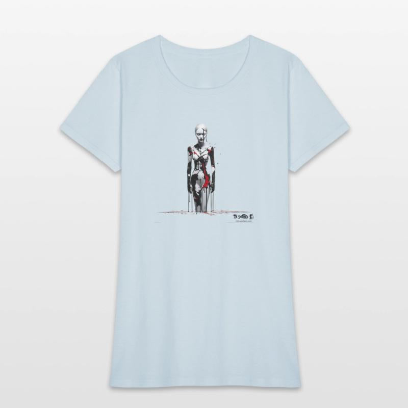 Black and White Drip