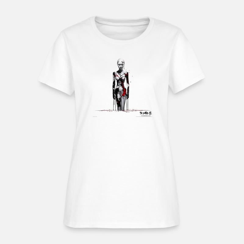 Black and White Drip