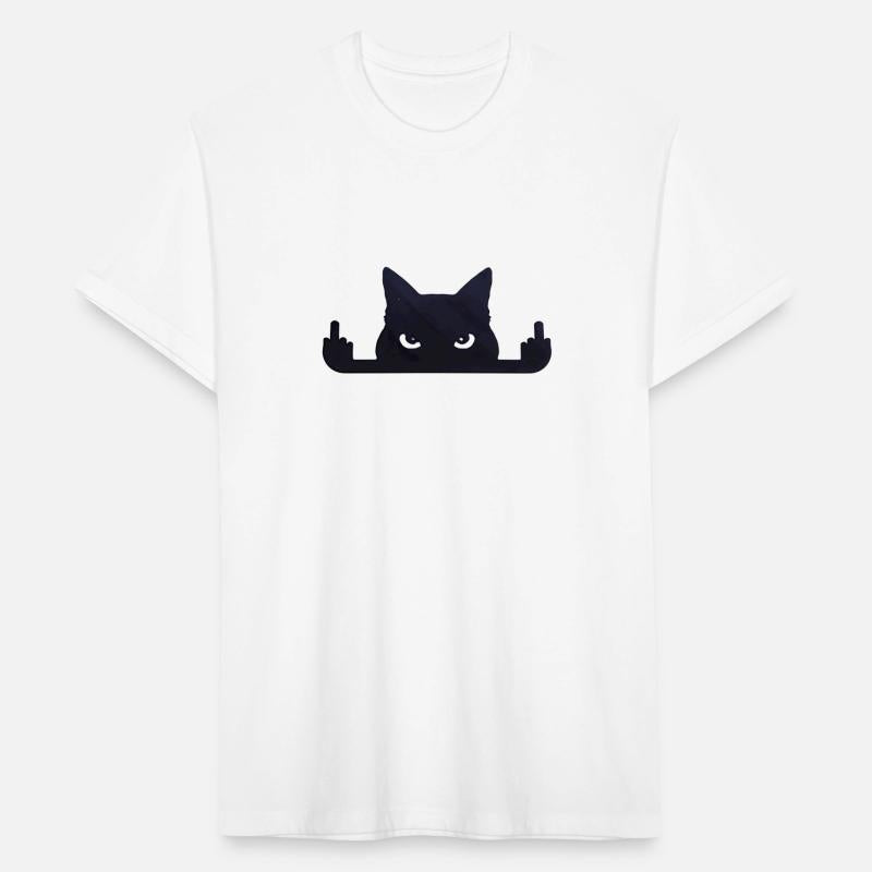 Black Cat Unisex Softstyle T-Shirt, Animal Lover