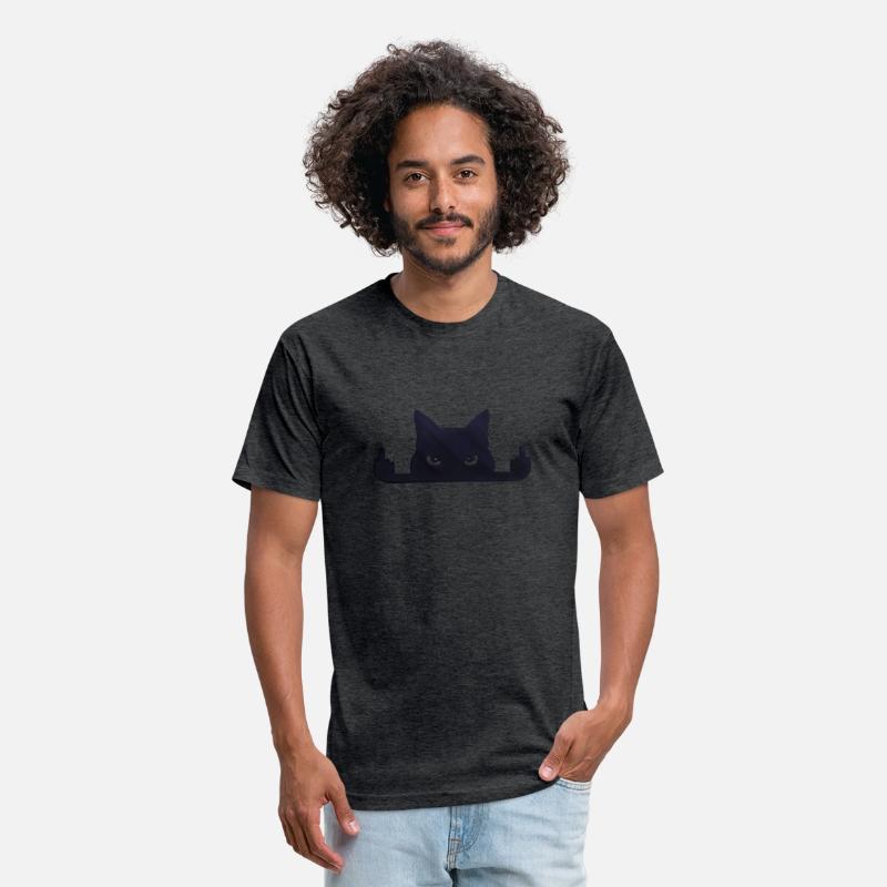 Black Cat Unisex Softstyle T-Shirt, Animal Lover