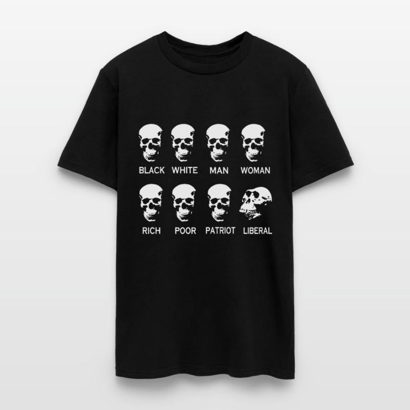 black white man woman rich poor patriot liberal