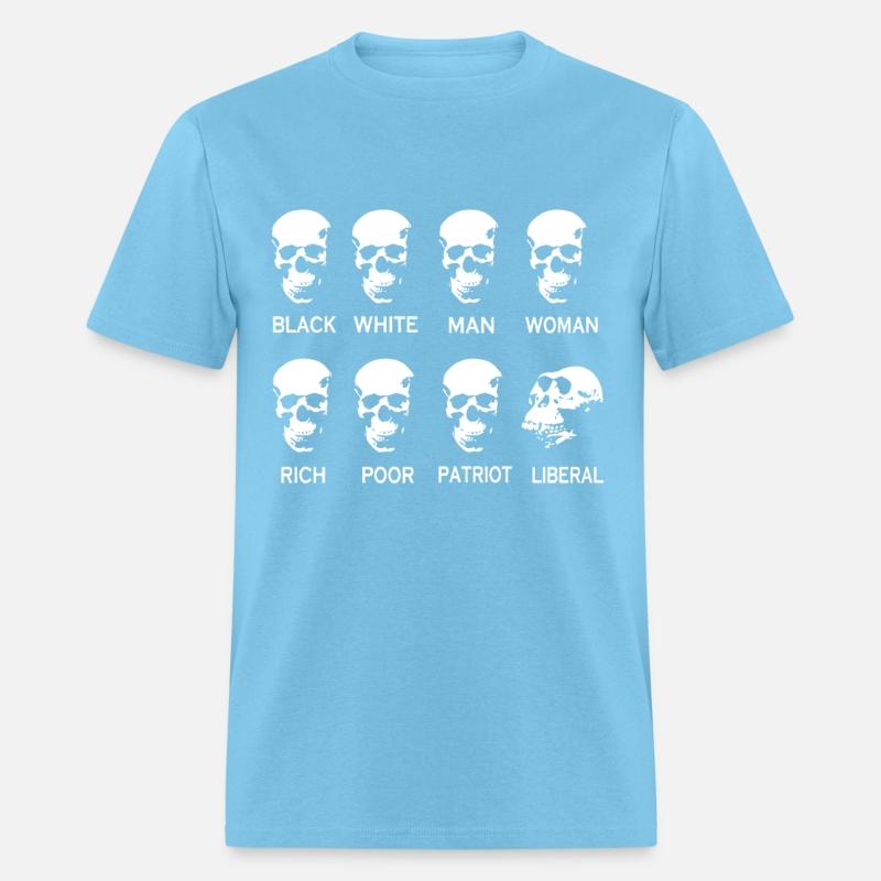 black white man woman rich poor patriot liberal