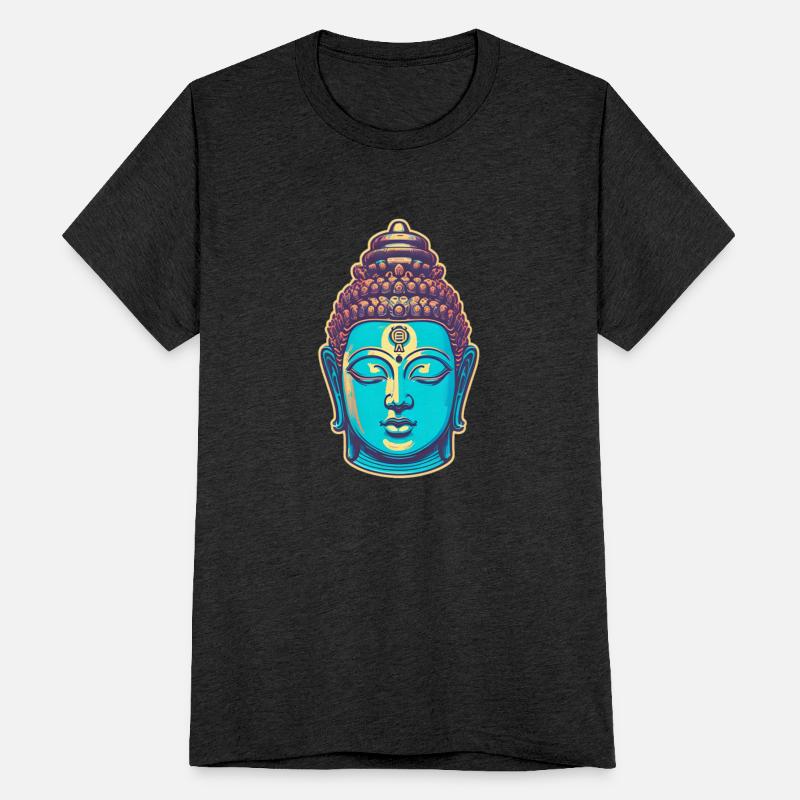 Blue Buddha Head