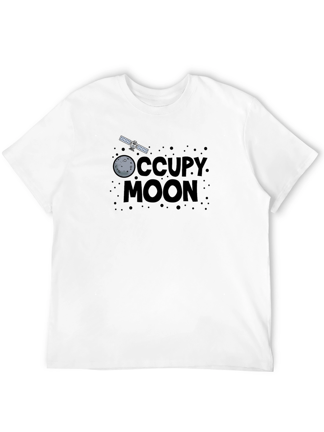 Occupy Moon Graphic T-Shirt
