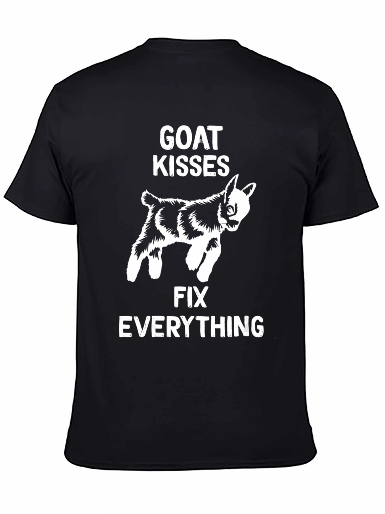 Goat Kisses Fix Everything T-Shirt