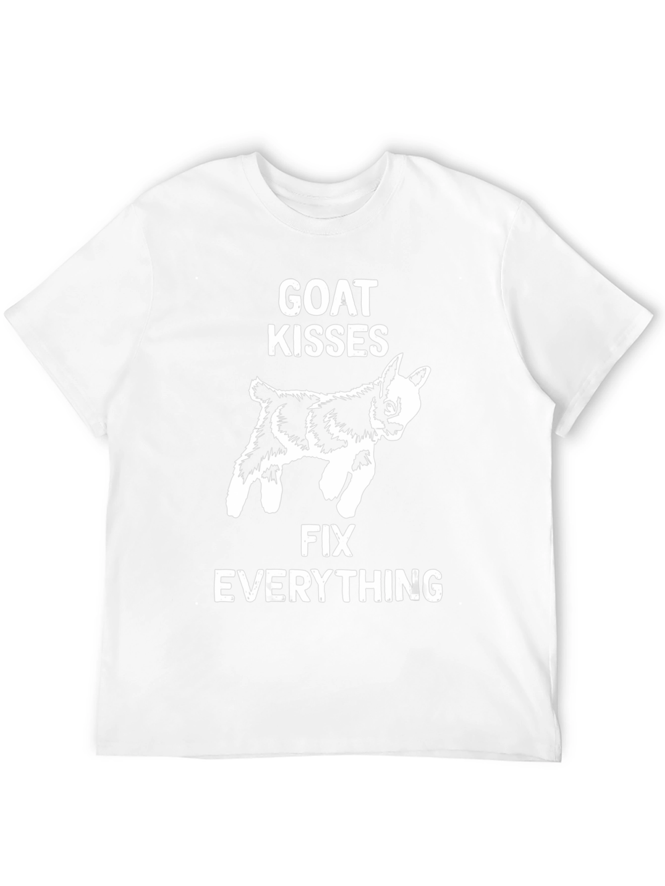Goat Kisses Fix Everything T-Shirt