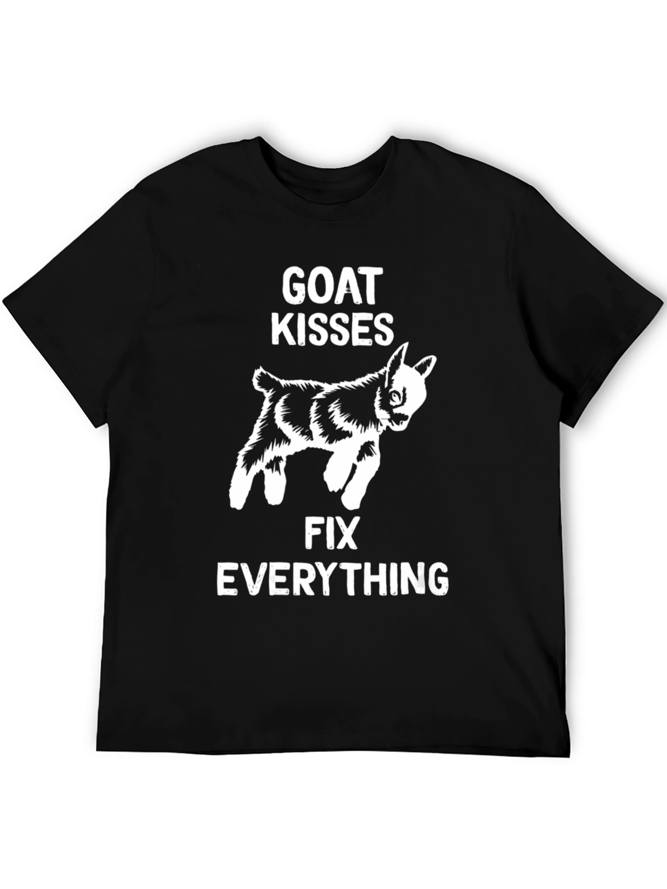 Goat Kisses Fix Everything T-Shirt